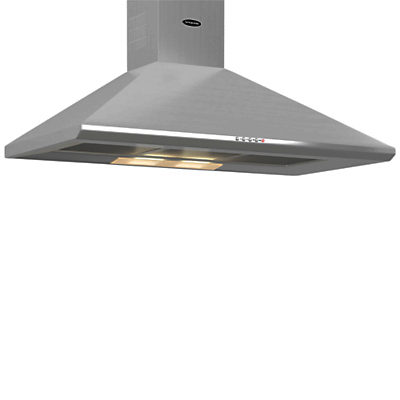 Britannia K240-90-S Chimney Cooker Hood, Stainless Steel